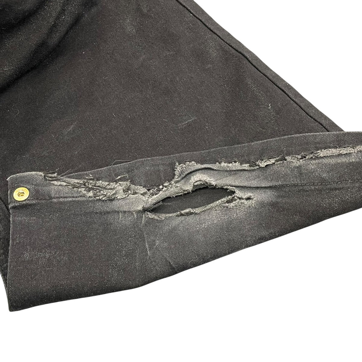 LOINARMIS Flare coating skewer chain jeansフレアパンツ 古着・中古-8枚目のアイテム画像