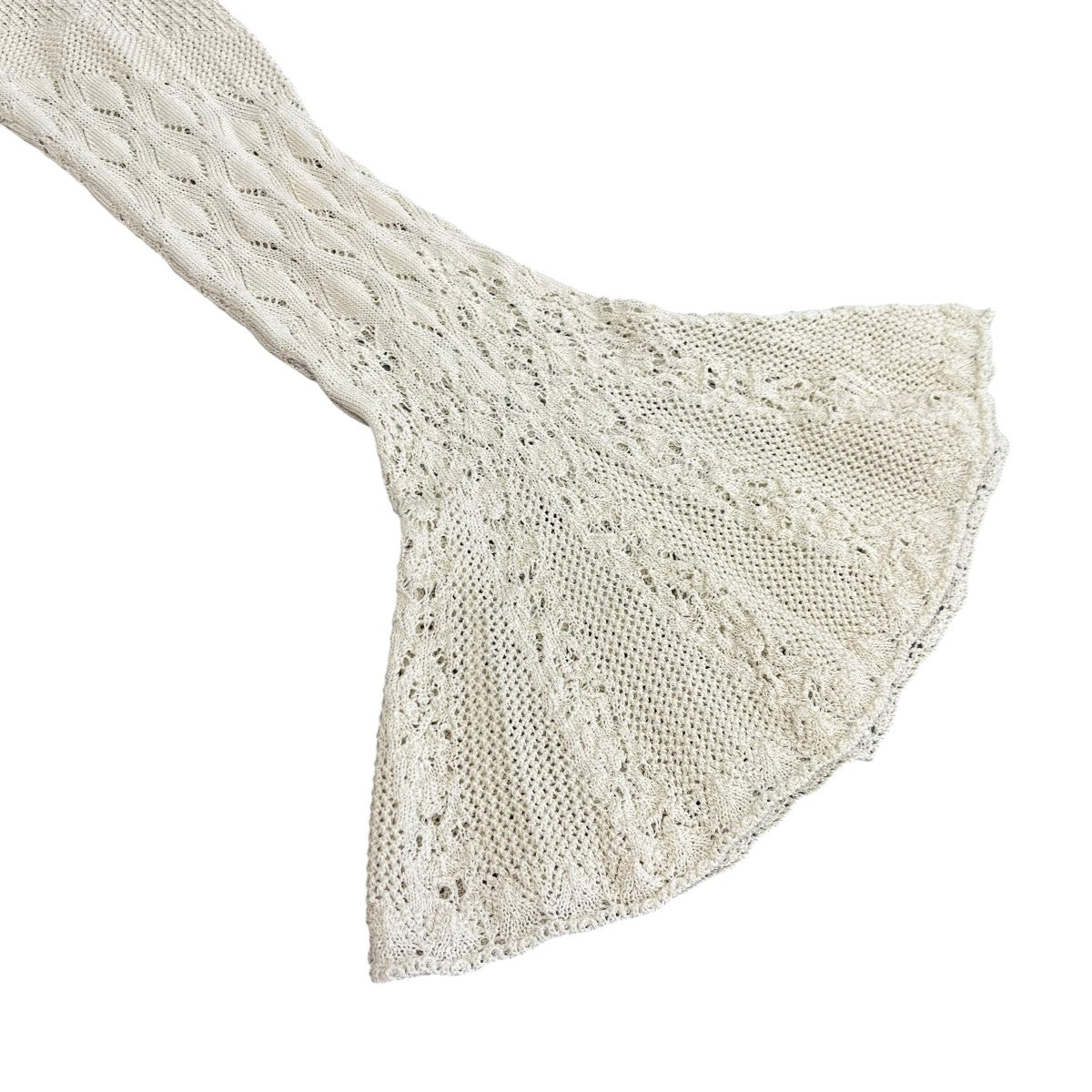 FETICO 24AWLACE KNIT OFF-SHOULDER MINI DRESSオフショルダードレスFTC244 0704 古着・中古-4枚目のアイテム画像