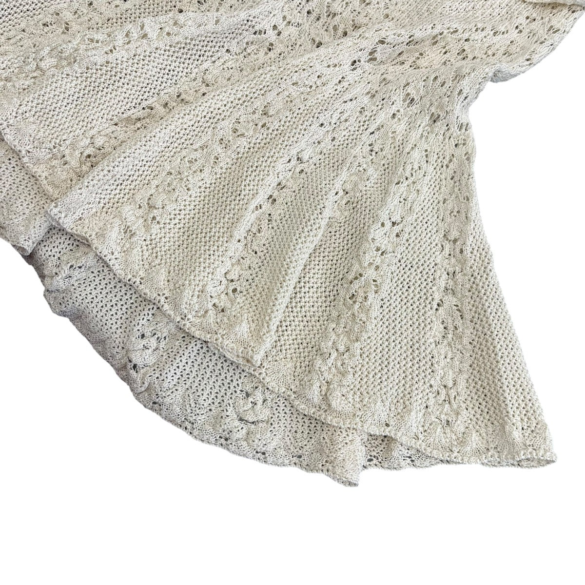 FETICO 24AWLACE KNIT OFF-SHOULDER MINI DRESSオフショルダードレスFTC244 0704 古着・中古-5枚目のアイテム画像