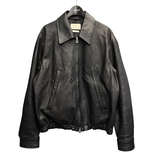 YOKE(ヨーク) 25SSLEATHER ZIP BLOUSONレザージャケットYK25SS0903B