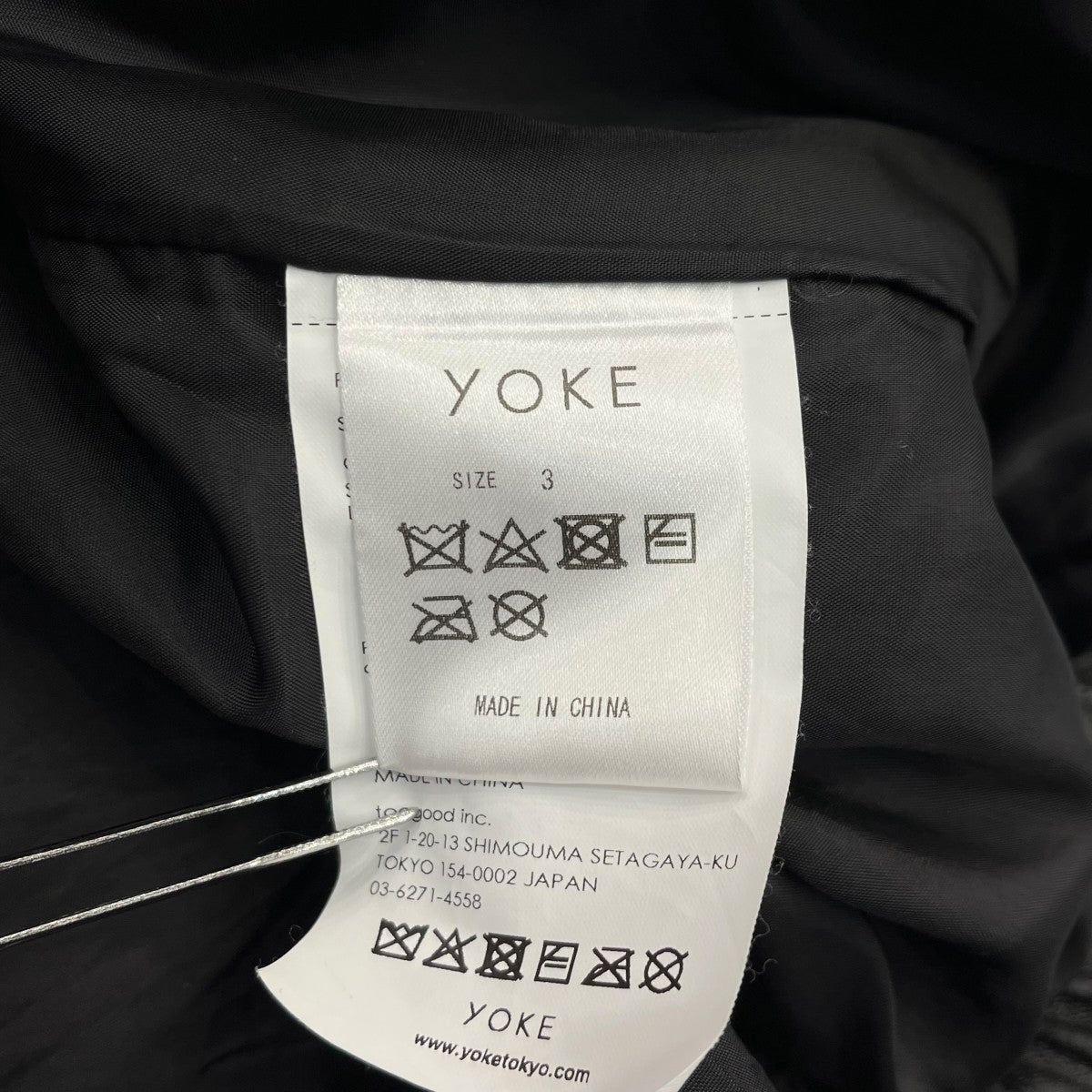 YOKE(ヨーク) 25SSLEATHER ZIP BLOUSONレザージャケットYK25SS0903B