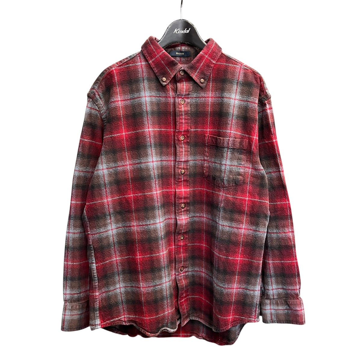 MASONチェックシャツ81000437