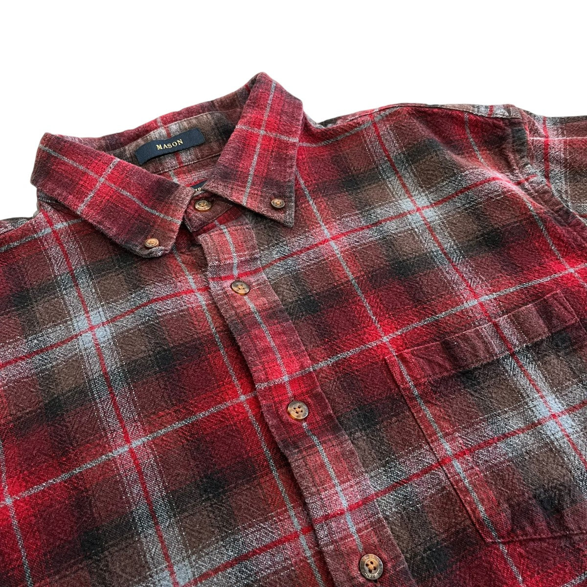 MASONチェックシャツ81000437