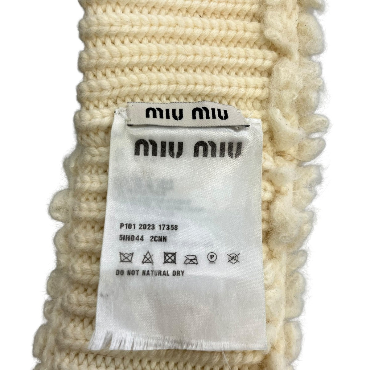 MIU MIU ヘアバンド 古着・中古-5枚目のアイテム画像