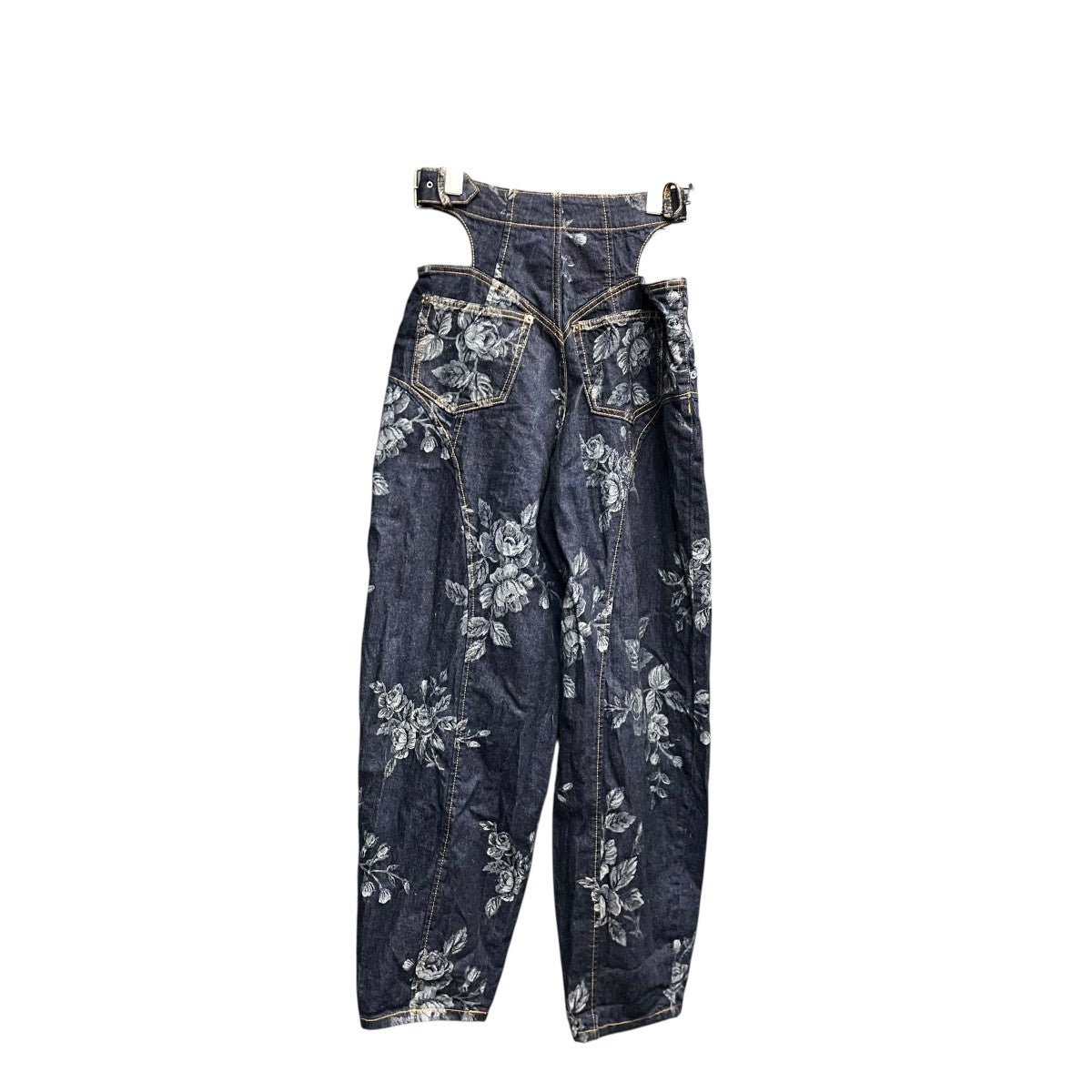 FETICO ROSE DENIM HIGH-WAIST JEANSデニムパンツFTC252 0606 古着・中古-2枚目のアイテム画像