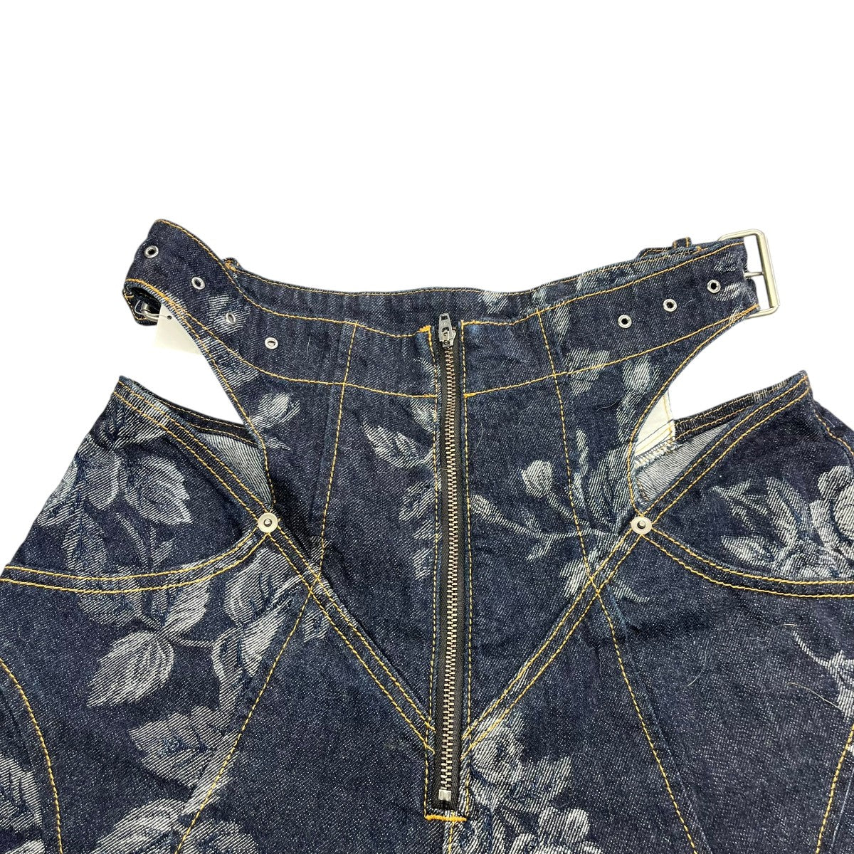FETICO ROSE DENIM HIGH-WAIST JEANSデニムパンツFTC252 0606 古着・中古-3枚目のアイテム画像