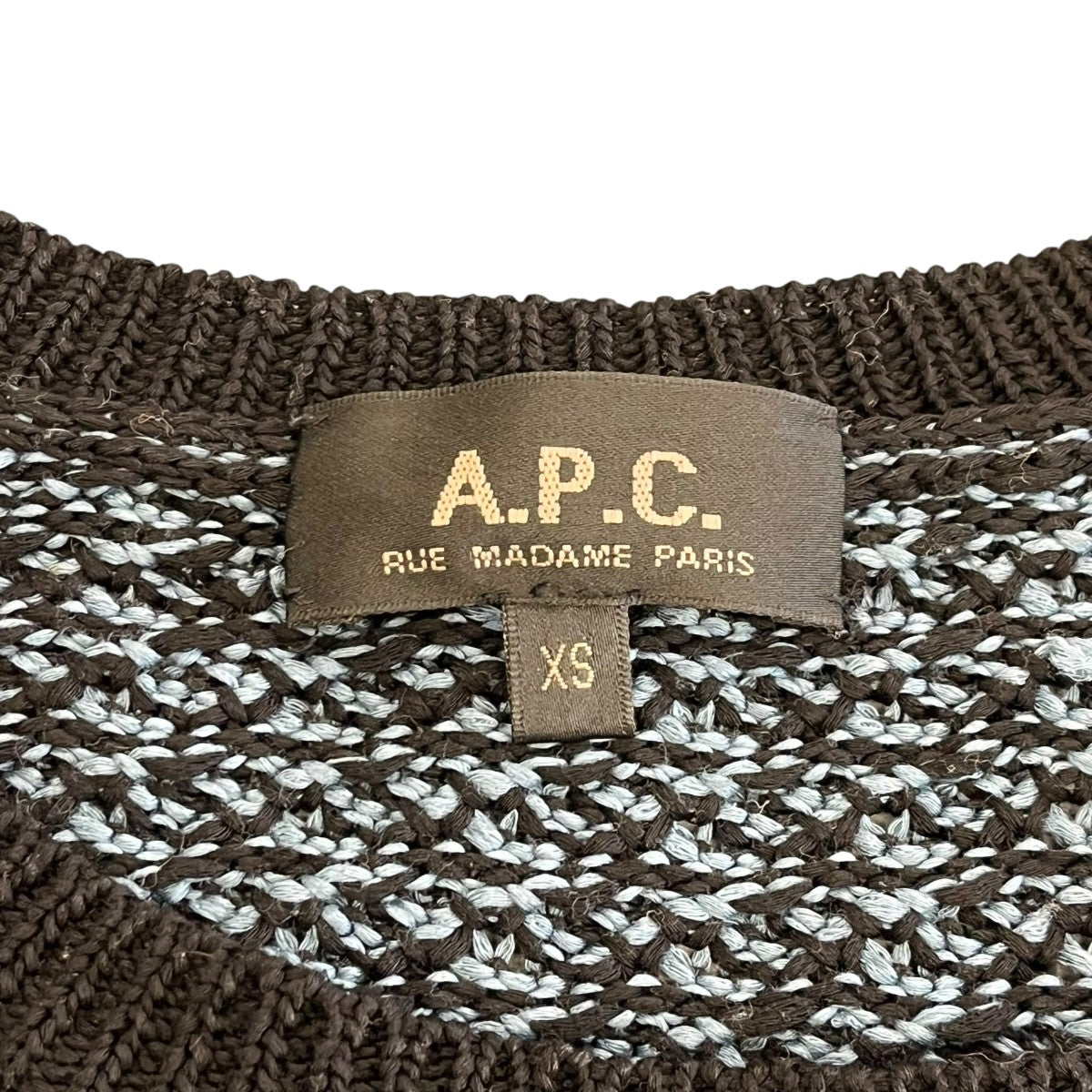 A．P．C． コットンニット 古着・中古-7枚目のアイテム画像
