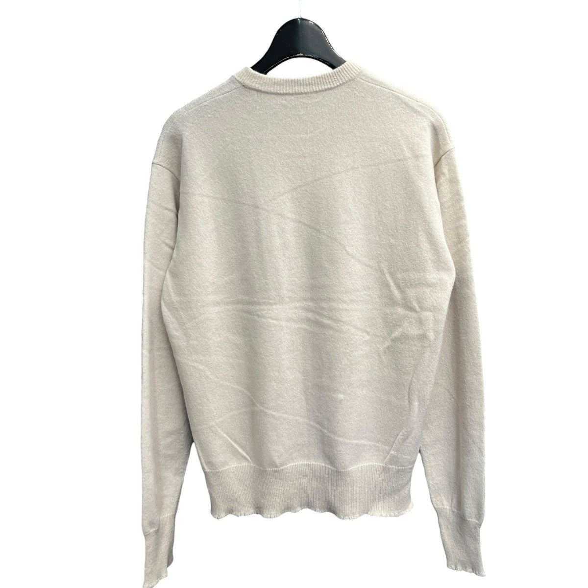 カシミヤ12G クルーネック ロングスリーブ ニット7913 106 0229
