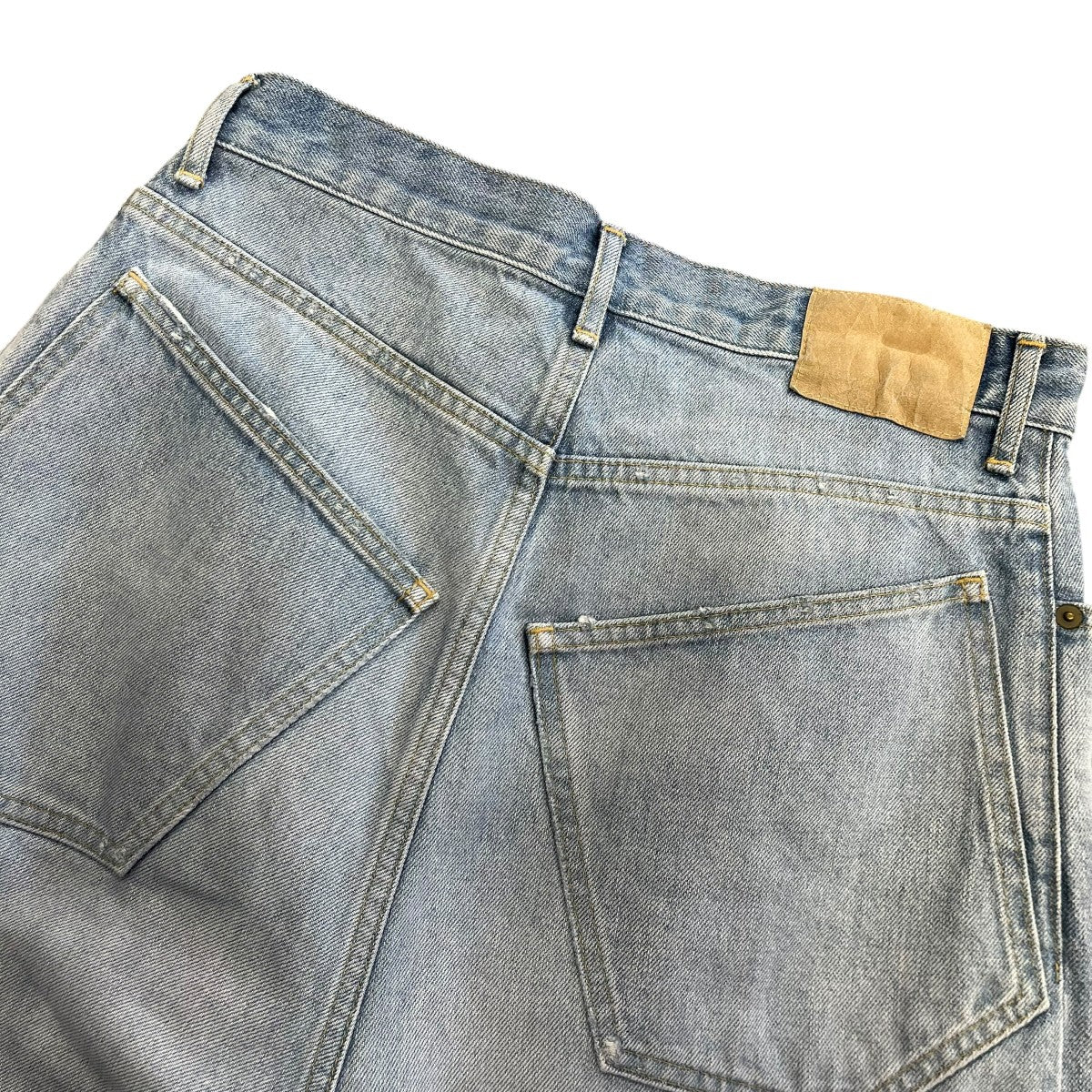 ok．soon original wide denimワイドデニムパンツ 古着・中古-4枚目のアイテム画像