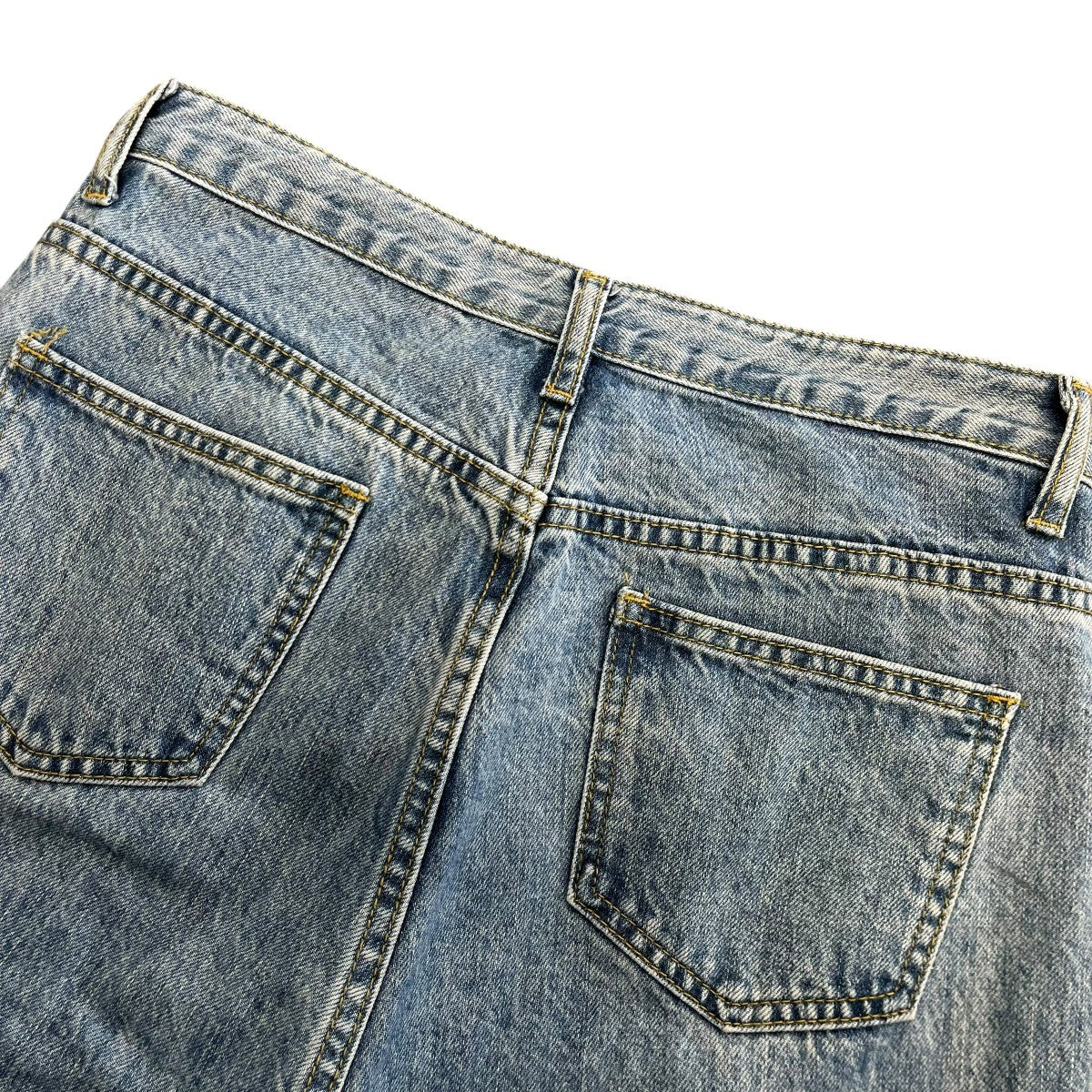 ok．soon ウォッシュドデニムパンツ 古着・中古-4枚目のアイテム画像