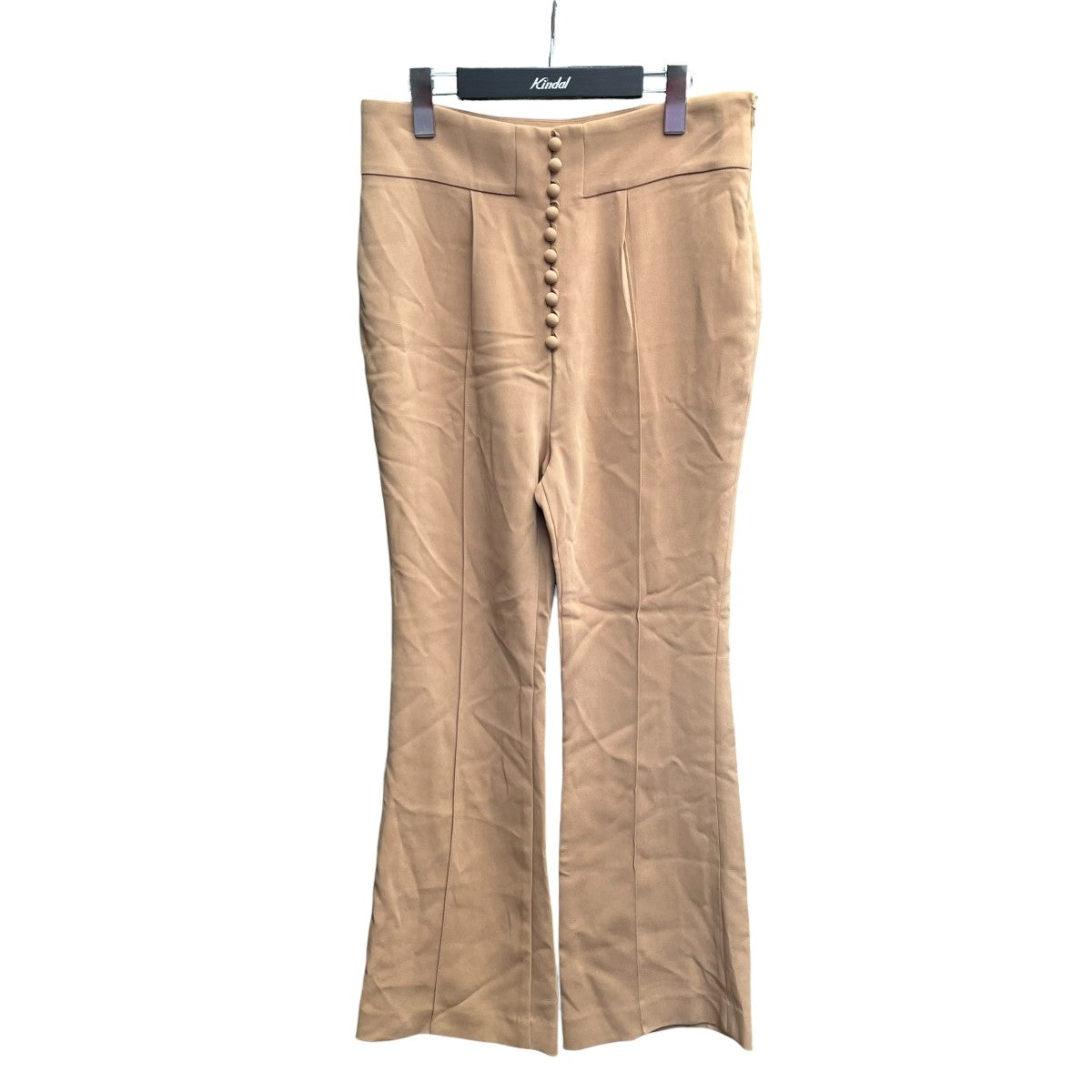 mame kurogouchi フレアスラックスMM19SS PT070 古着・中古-1枚目のアイテム画像