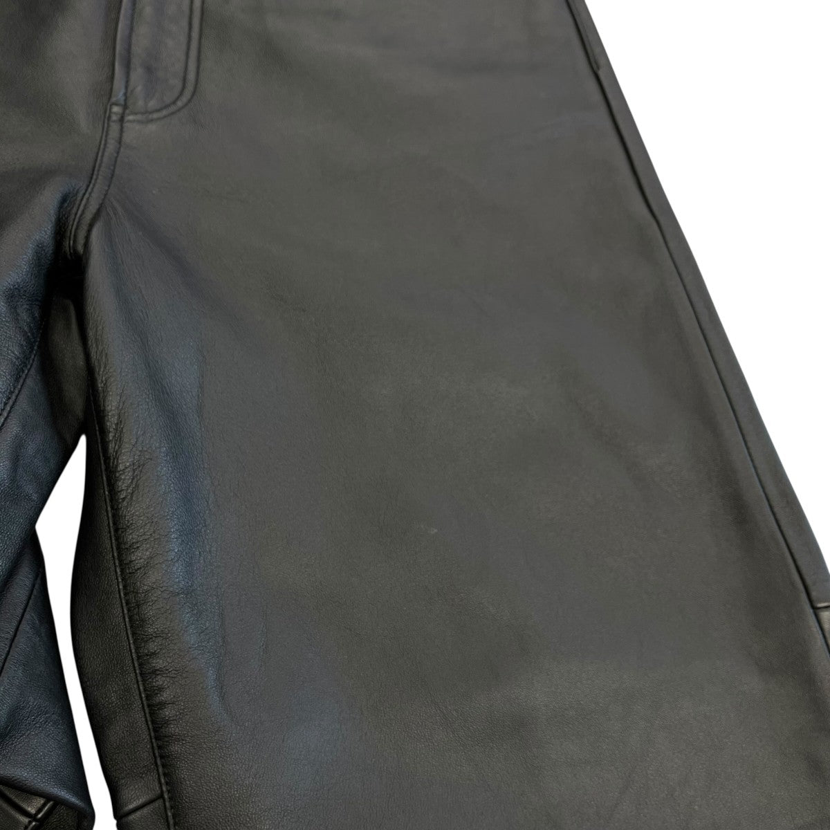 Supreme 24AWLeather Baggy 5-Pocket Jeanレザーパンツ101837 古着・中古-6枚目のアイテム画像