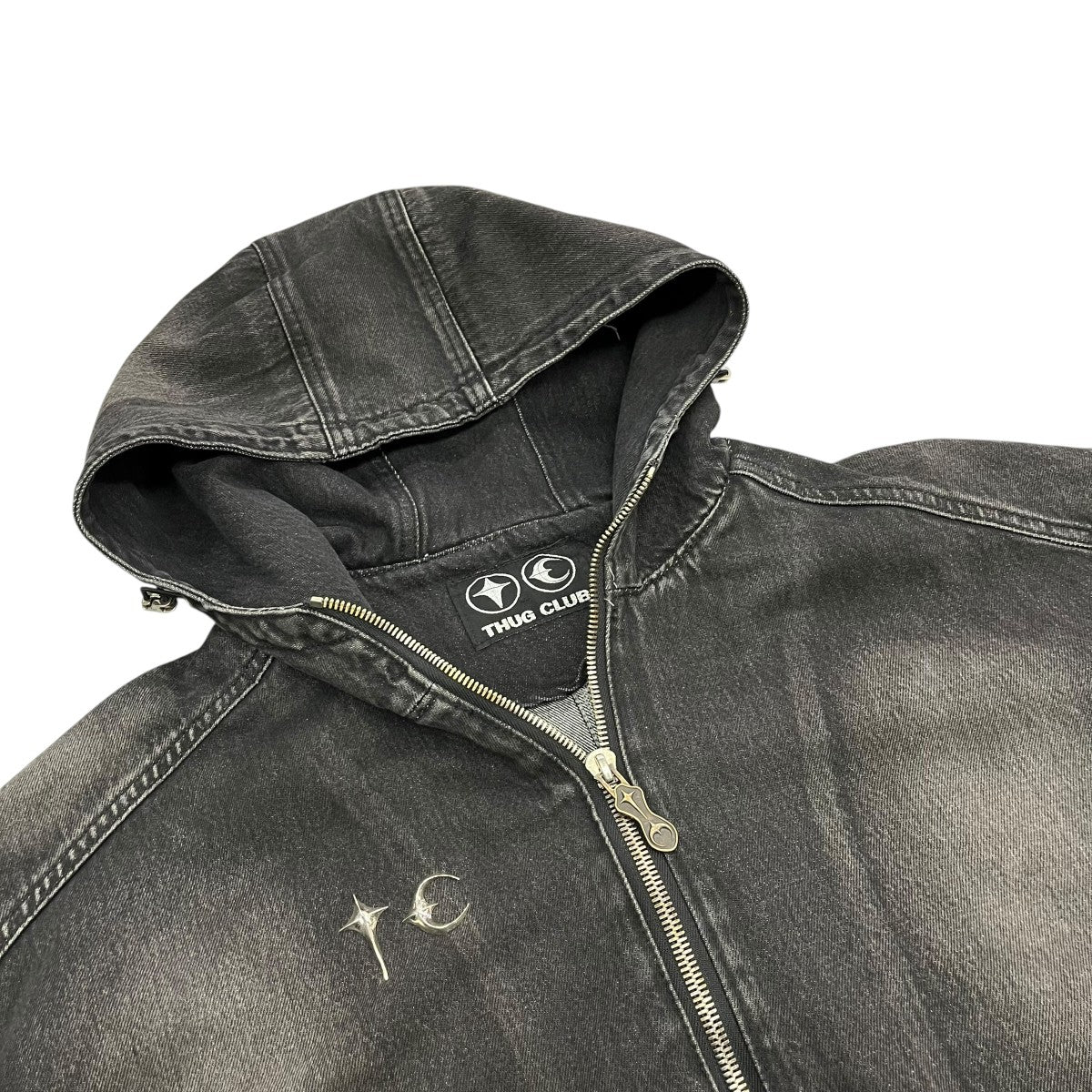THUG CLUB(サグクラブ) BASIC EMBLEM DENIM JACKETデニムジャケット