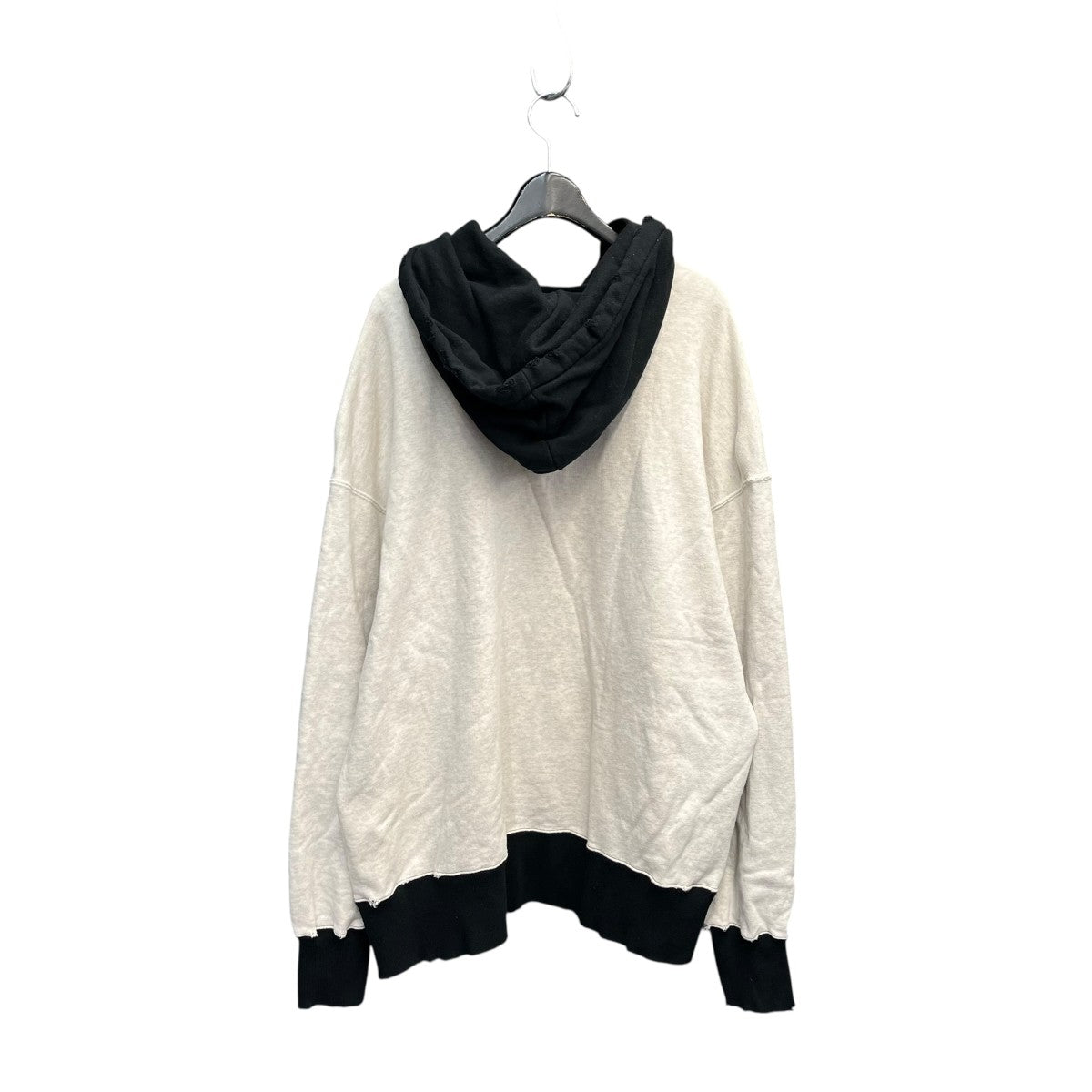 ANCELLM 24SS2tone aging hoodieプルオーバーパーカーANC-CT45 古着・中古-2枚目のアイテム画像
