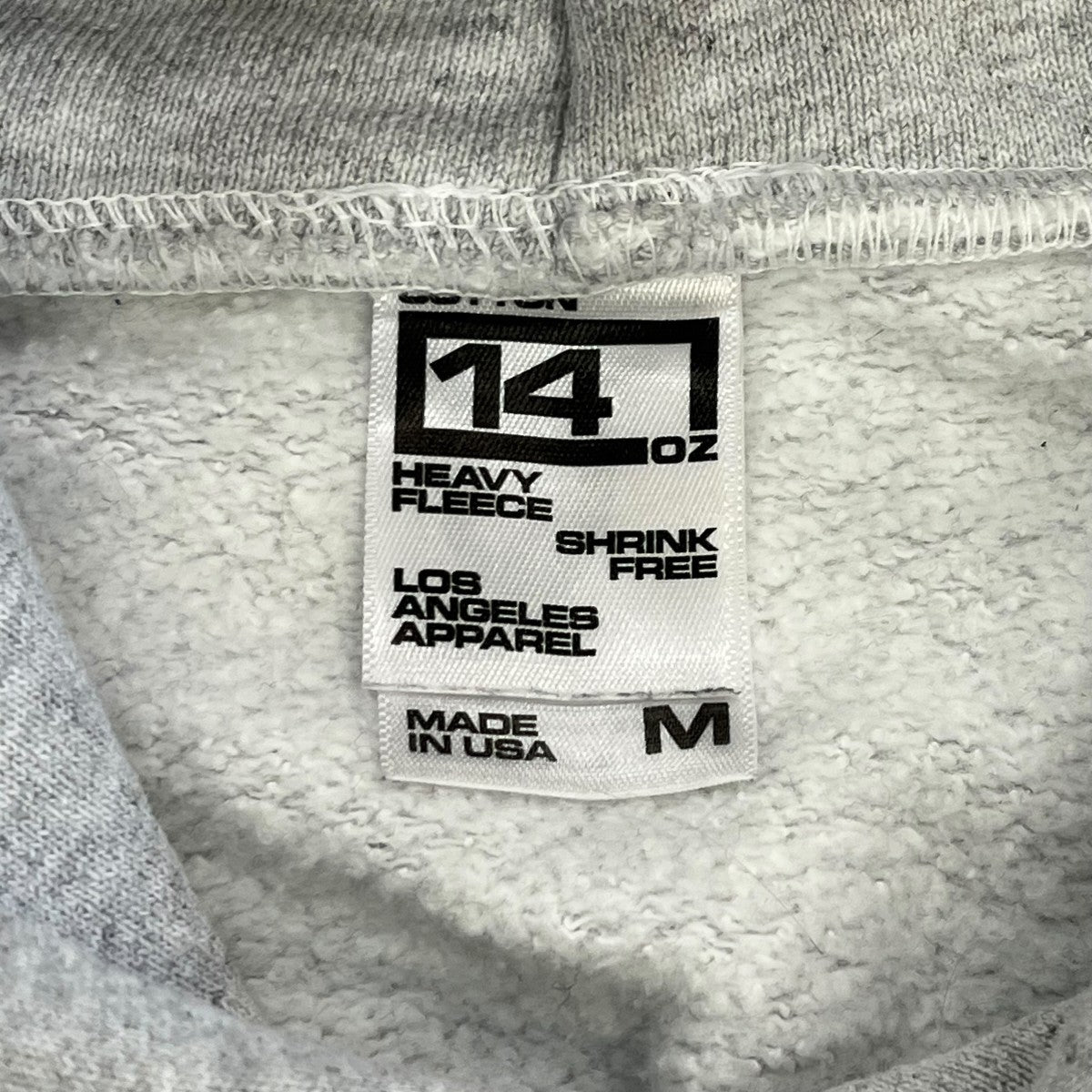 LOS ANGELES APPAREL 14ozプルオーバーパーカー 古着・中古-6枚目のアイテム画像