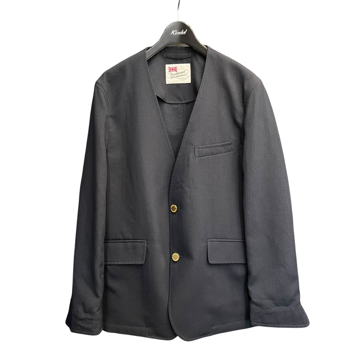 UNIONWEAR BLAZER 002ノーカラージャケットG241KGFJK0309PY