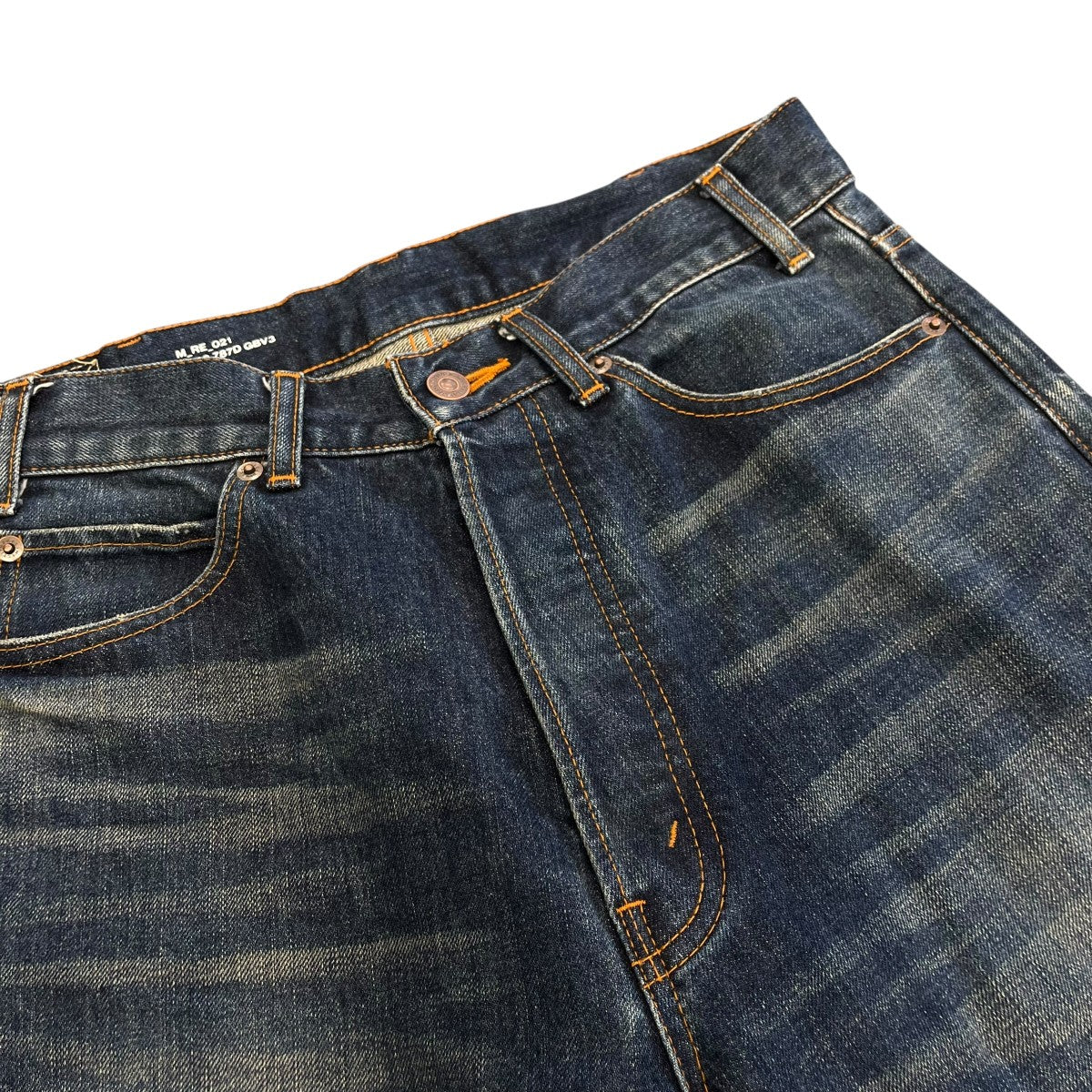CELINE ウェスリー ジーンズ コットンデニムデニムパンツ2N850787D GBV3 古着・中古-3枚目のアイテム画像
