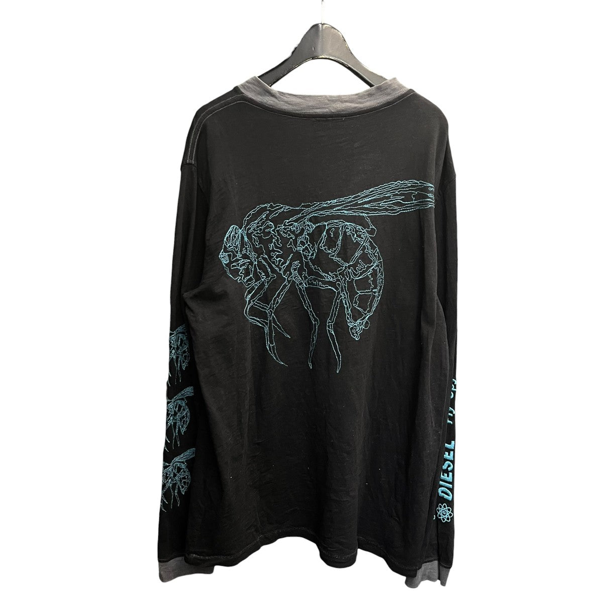 DIESEL T Justle Ls E9 T ShirtロングスリーブTシャツa06505 古着・中古-2枚目のアイテム画像