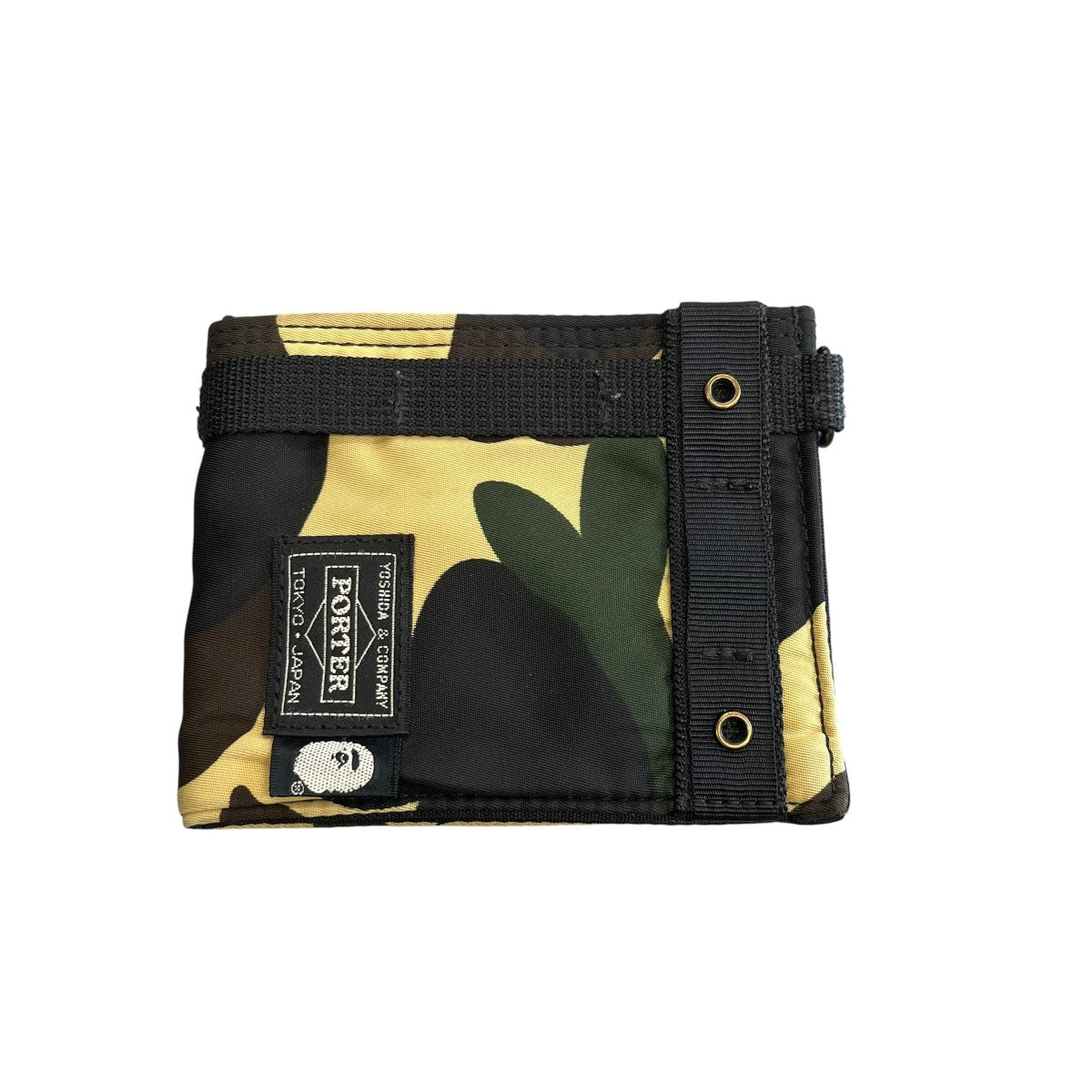 PORTER×A BATHING APE 二つ折り財布 古着・中古-1枚目のアイテム画像
