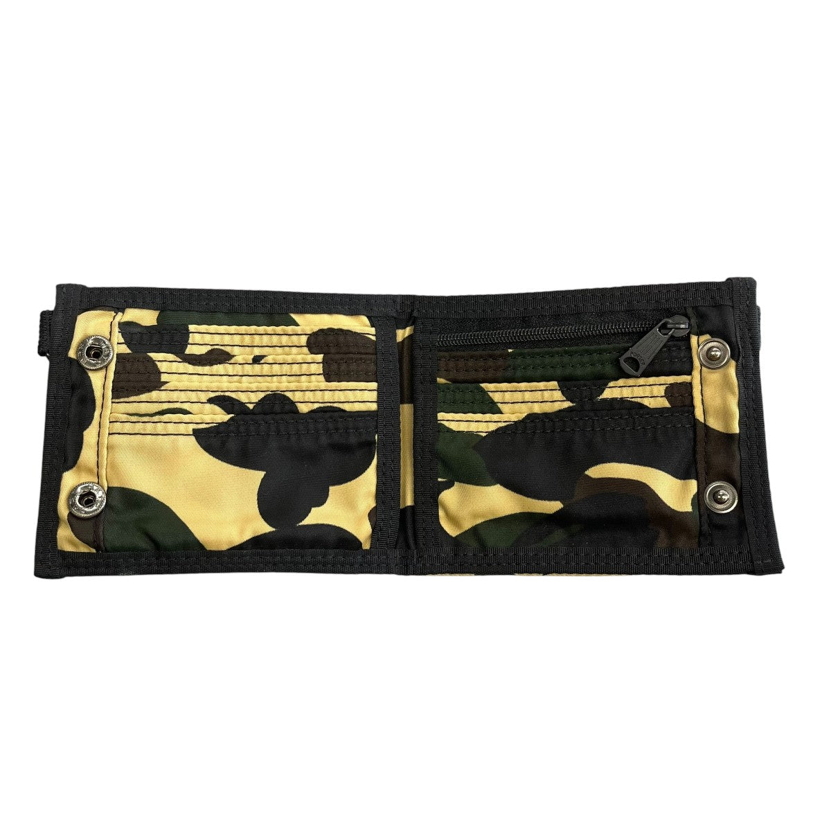 PORTER×A BATHING APE 二つ折り財布 古着・中古-3枚目のアイテム画像