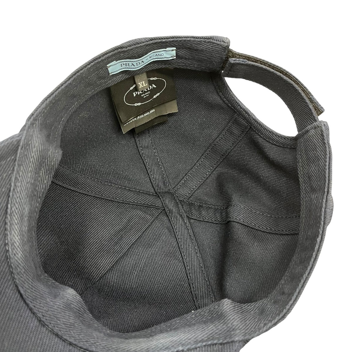 PRADA BASEBALL CAPキャップ1HC274 2CXL 古着・中古-6枚目のアイテム画像