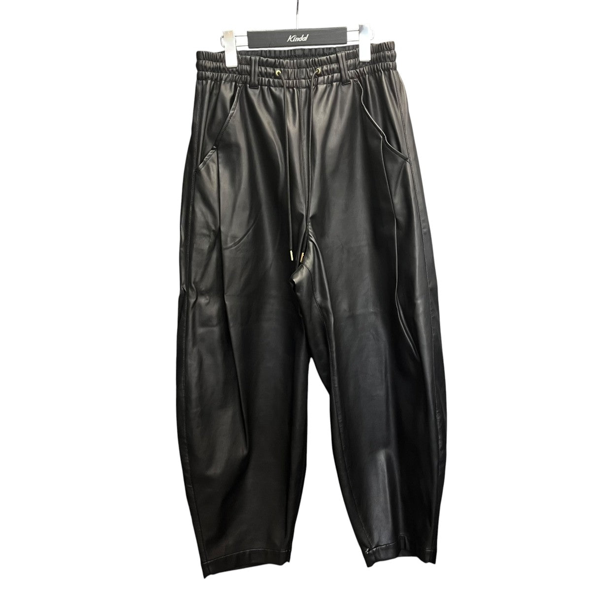 Vegan Leather Circus PantsフェイクレザーパンツTPM22305005
