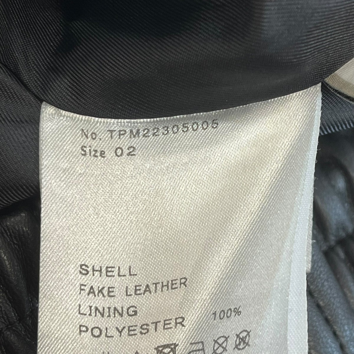 Vegan Leather Circus PantsフェイクレザーパンツTPM22305005