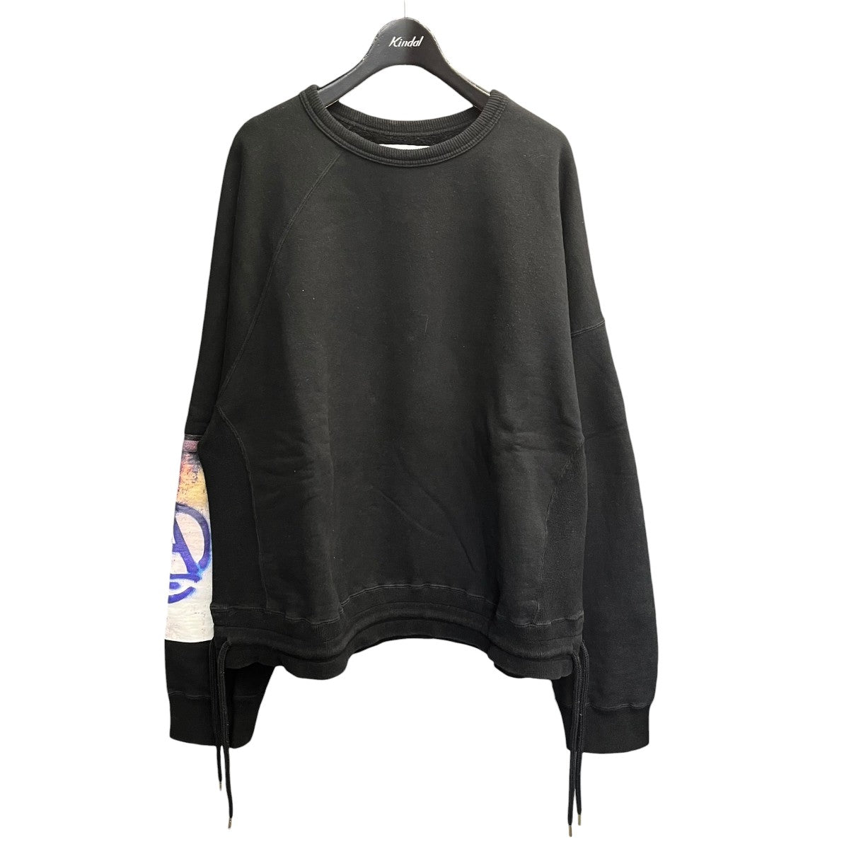 FACETASM RAGLAN SET-IN PULLOVERスウェットMORK SW M04 古着・中古-1枚目のアイテム画像