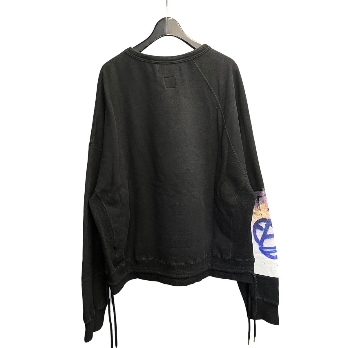 FACETASM RAGLAN SET-IN PULLOVERスウェットMORK SW M04 古着・中古-2枚目のアイテム画像