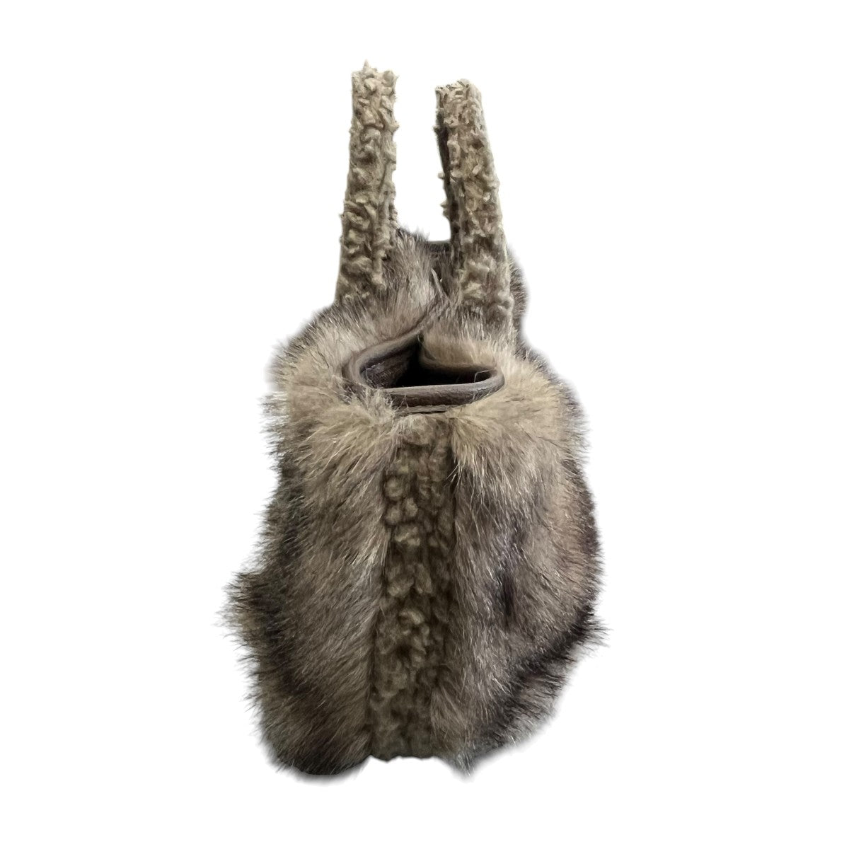 25AWGCA EMB FAUX FUR PINT TOTE2WAYバッグ
