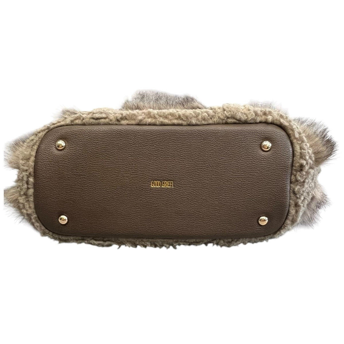 25AWGCA EMB FAUX FUR PINT TOTE2WAYバッグ
