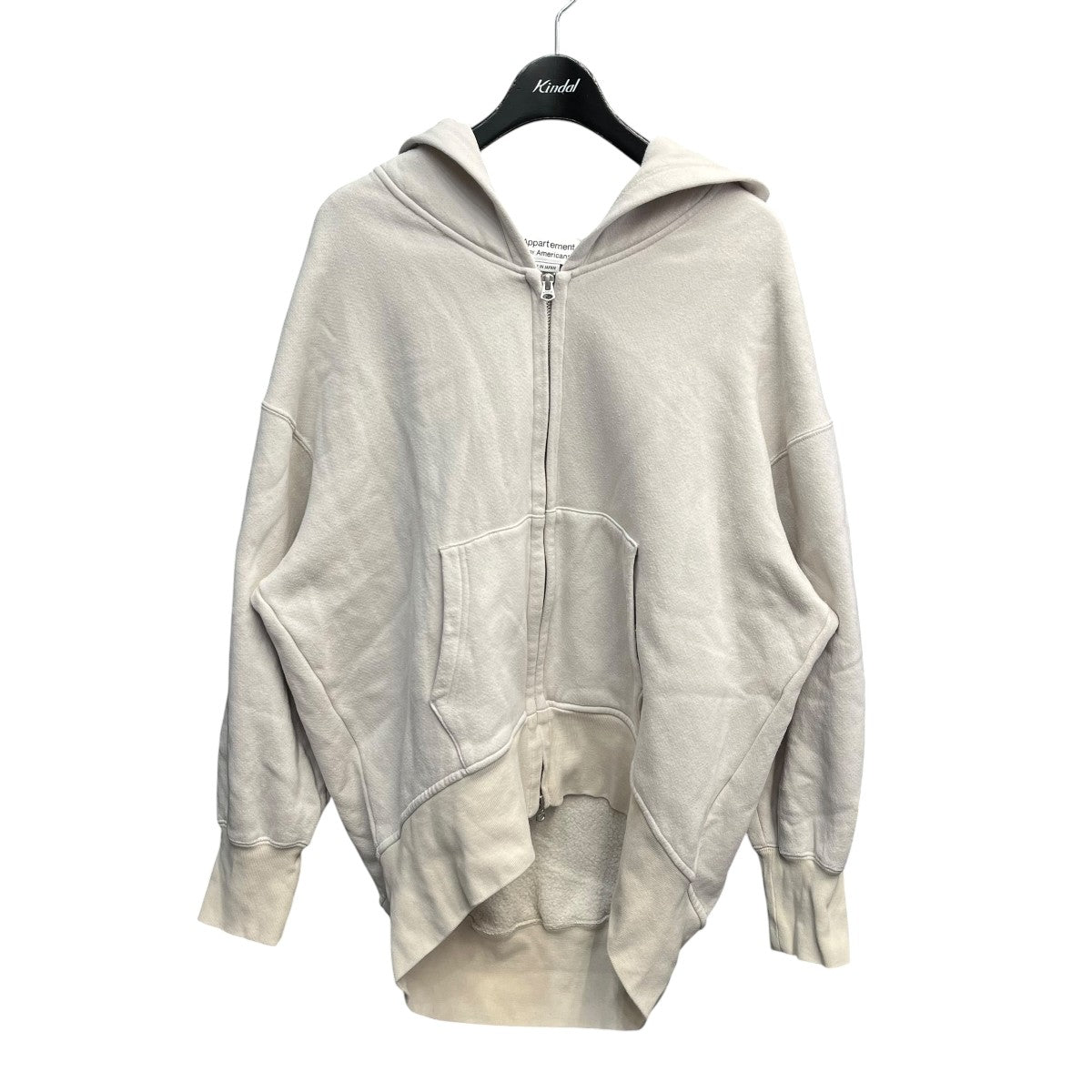 L’Appartement×Americana Wジップパーカージップパーカー 古着・中古-1枚目のアイテム画像