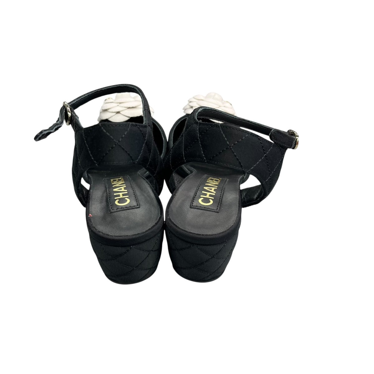 CHANEL カメリアポインテッドトゥパンプスG38365 古着・中古-3枚目のアイテム画像