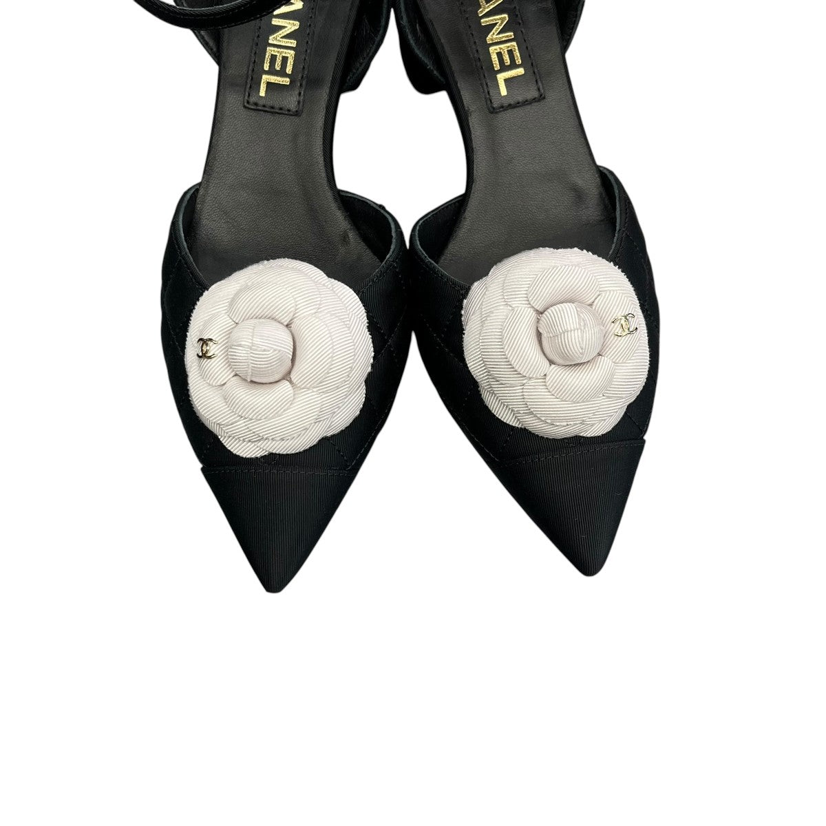 CHANEL カメリアポインテッドトゥパンプスG38365 古着・中古-5枚目のアイテム画像