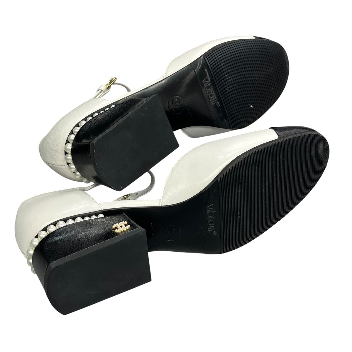 CHANEL パールサンダルG39250 古着・中古-6枚目のアイテム画像