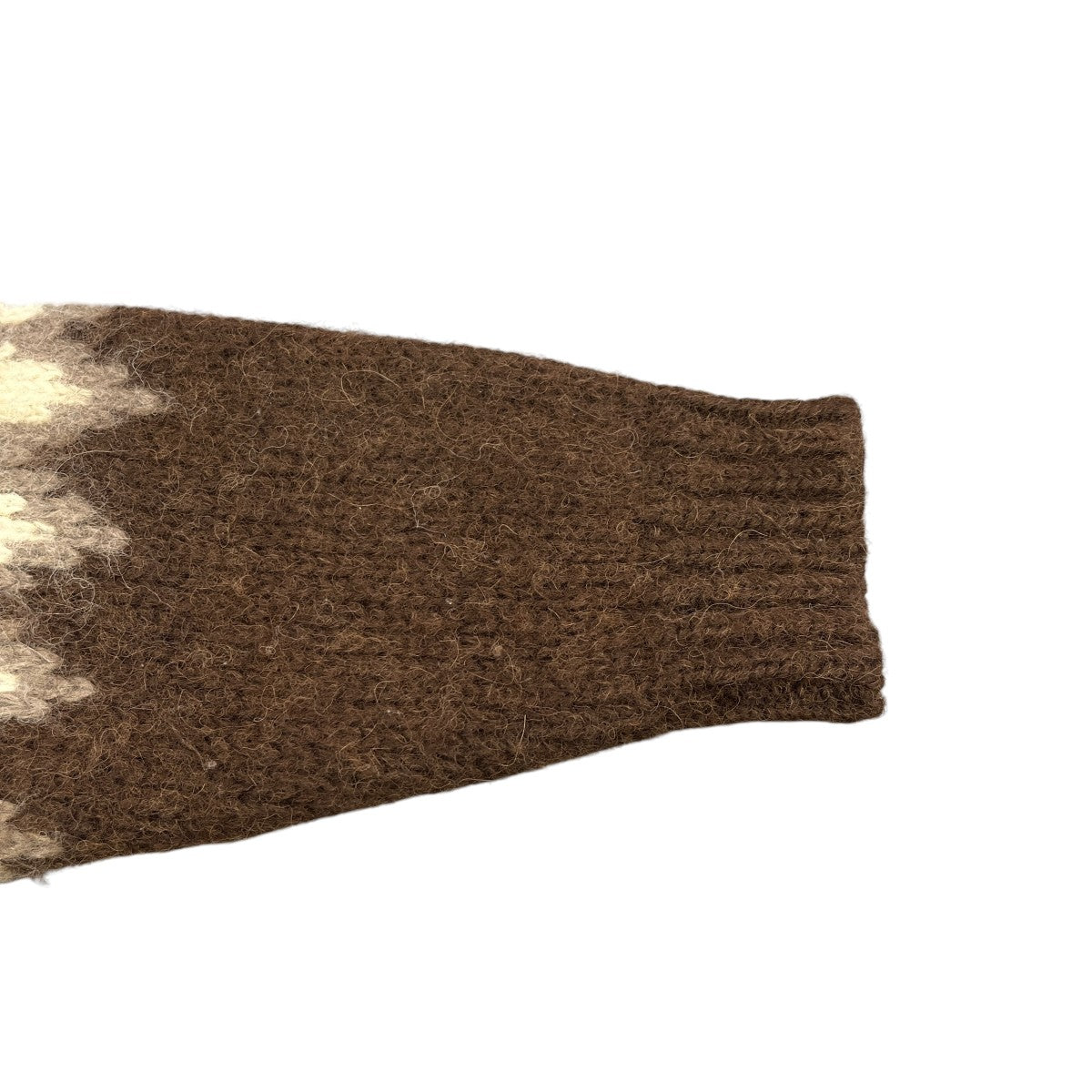 MOHAIR NORDIC CREW NECK長袖ニットBN 19FM 046