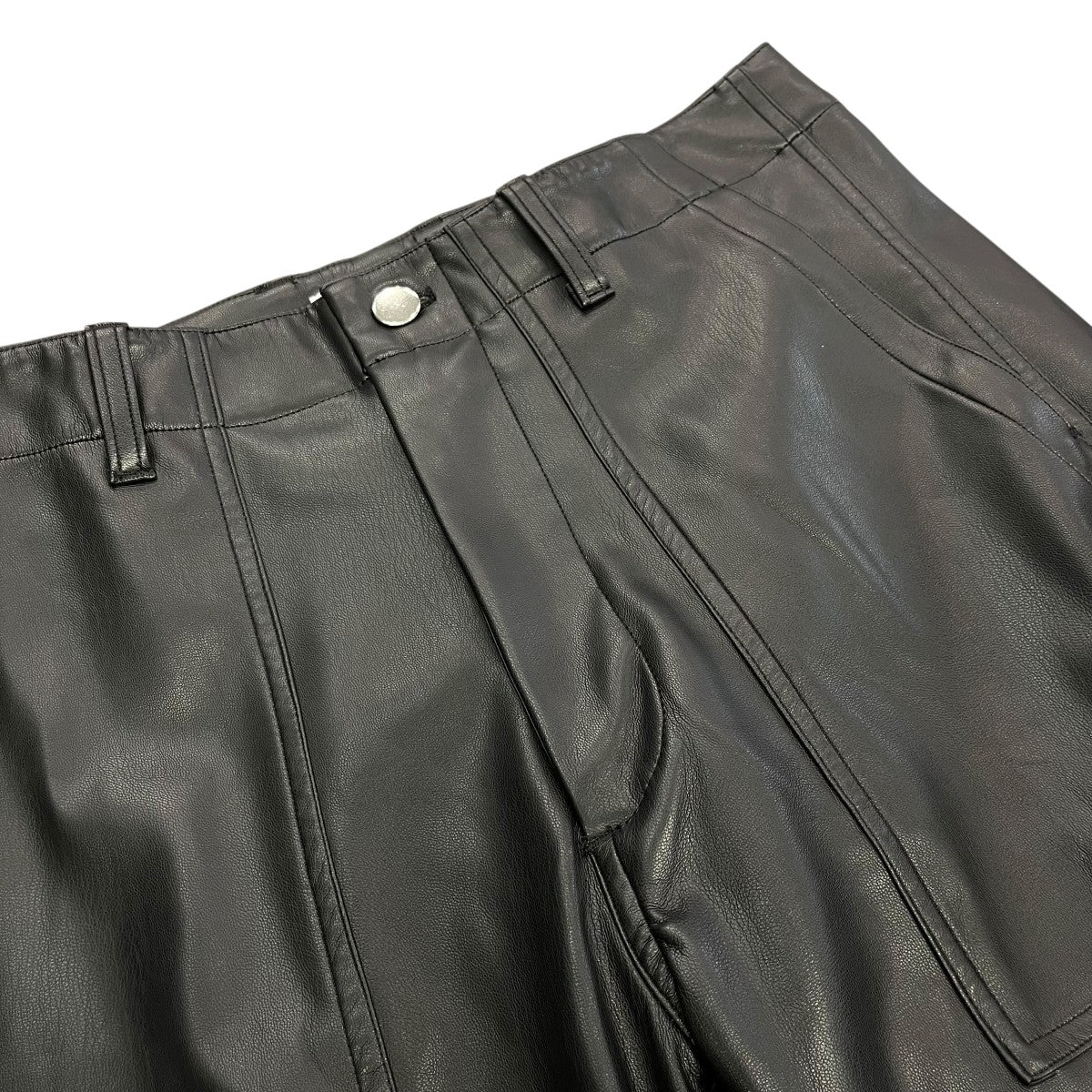 ALLEGE Synthetic Leather Baker PTフェイクレザーパンツAL21W-PT03 古着・中古-3枚目のアイテム画像