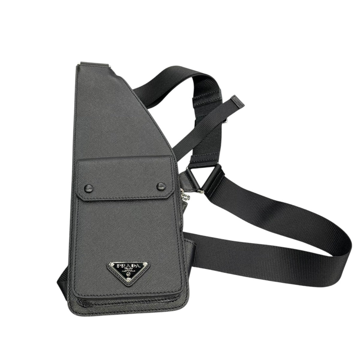 PRADA サフィアーノ クロスボディバッグ2VH075 古着・中古-1枚目のアイテム画像