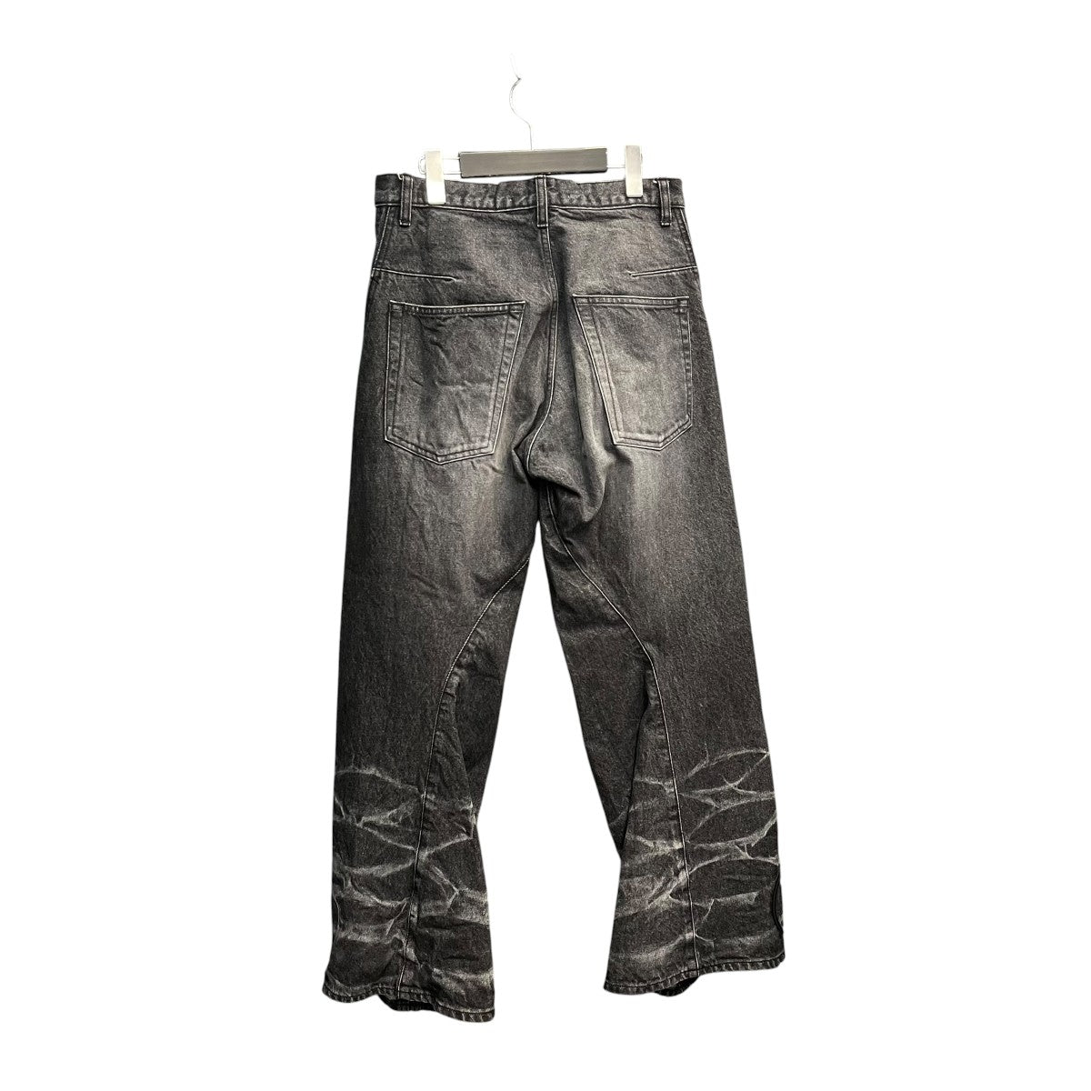 NVRFRGT(ネバーフォーゲット) STUDIOUS別注 3D TWISTED WIDE LEG JEANS