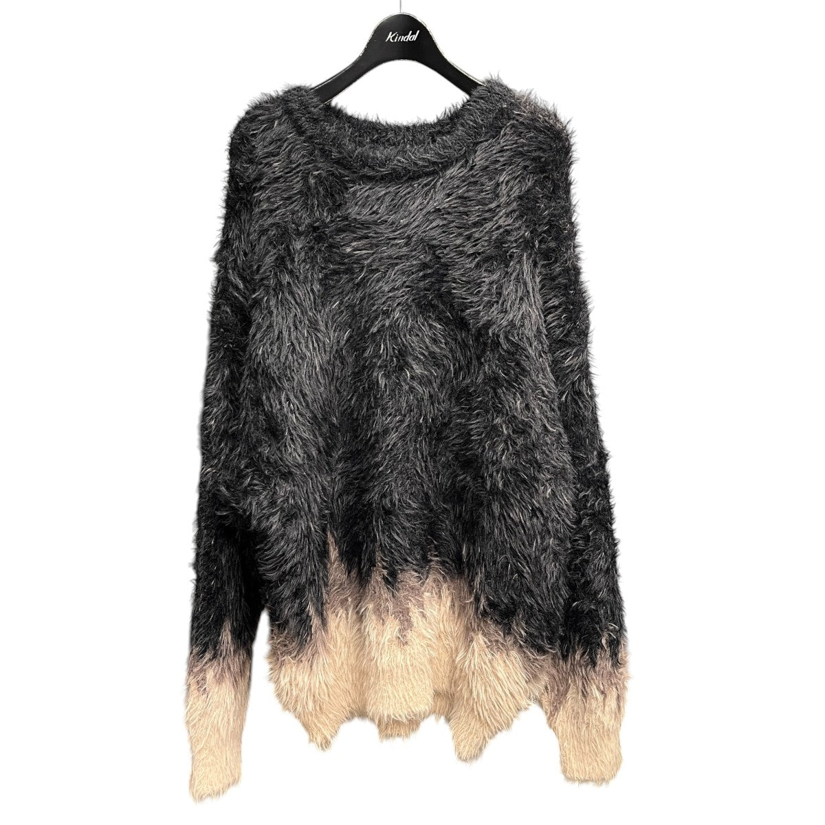 NYLON SHAGGY CREWNECK SWITCH長袖ニット25283TS DS