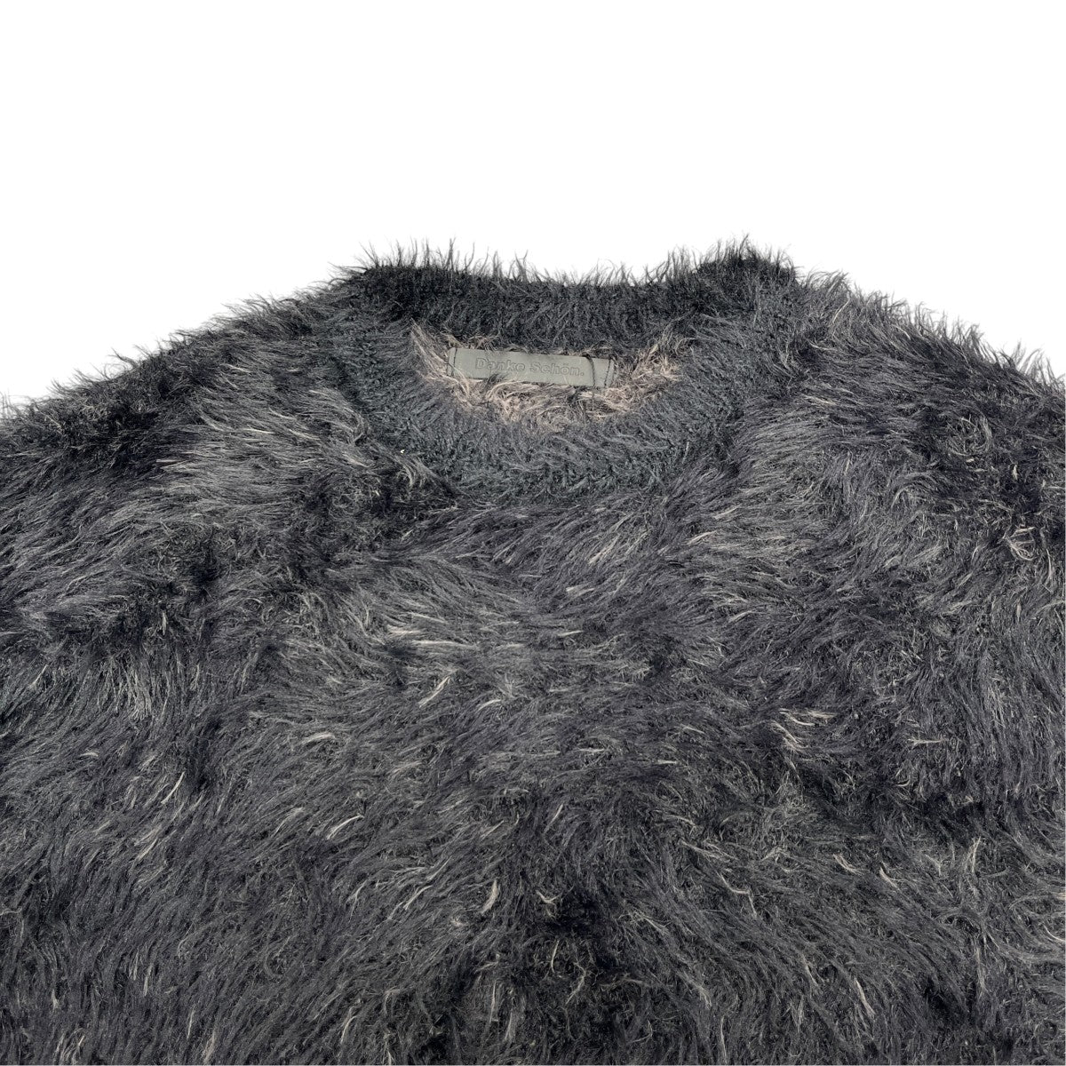 NYLON SHAGGY CREWNECK SWITCH長袖ニット25283TS DS