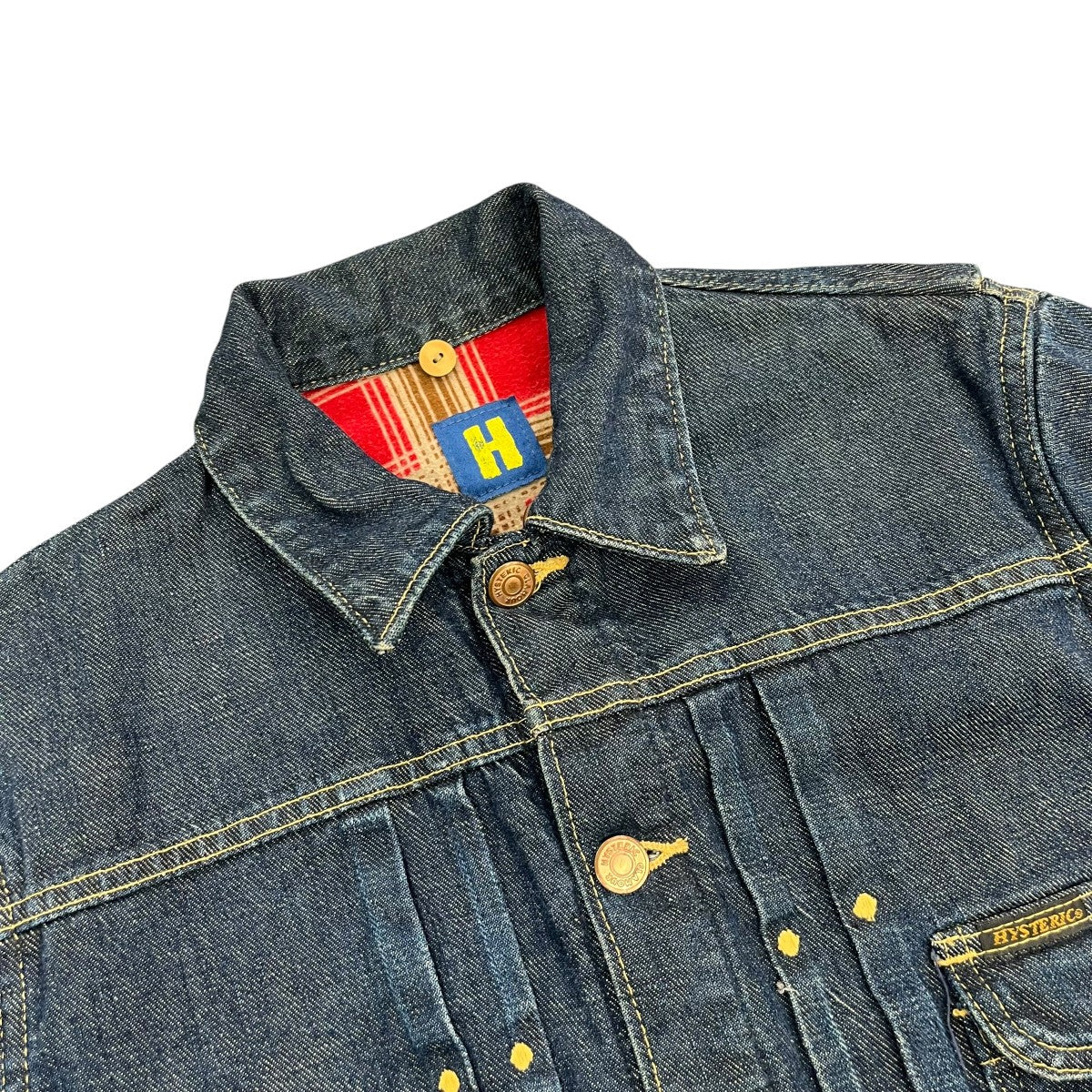 Hysteric Glamour 90sデニムジャケット2ab 3140 古着・中古-3枚目のアイテム画像