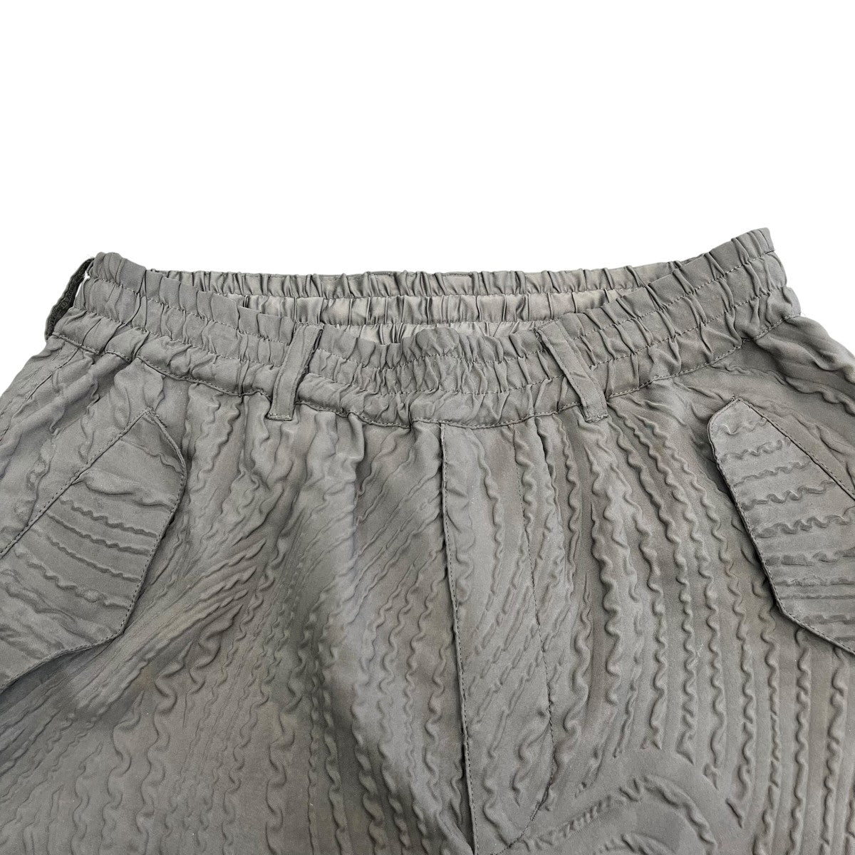 TAAKK EX．SHRINK QUILTING PARACHUTE PANTSワイドパンツta25aw pt202 古着・中古-3枚目のアイテム画像