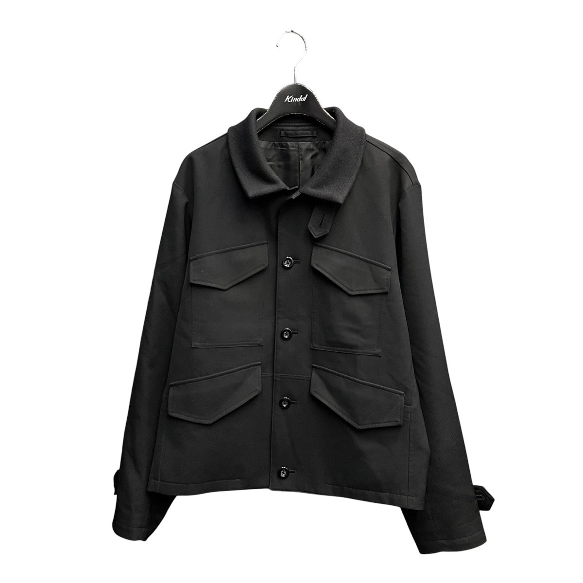 RIB COLLAR 4 POCKETS BLOUSONカバーオールm743 y50 103