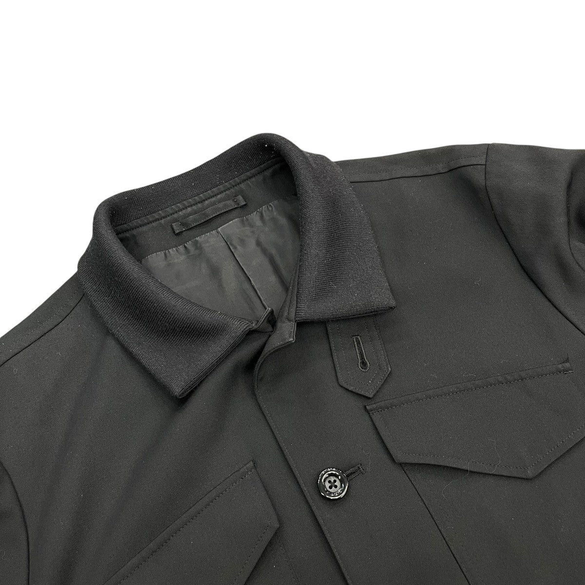 RIB COLLAR 4 POCKETS BLOUSONカバーオールm743 y50 103