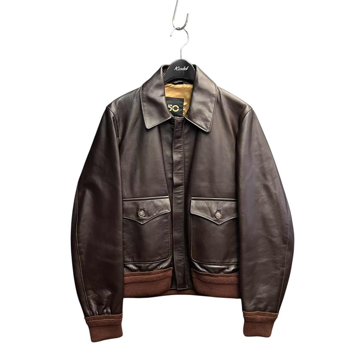 BEAMS F別注 45周年 A-2レザージャケットP-527