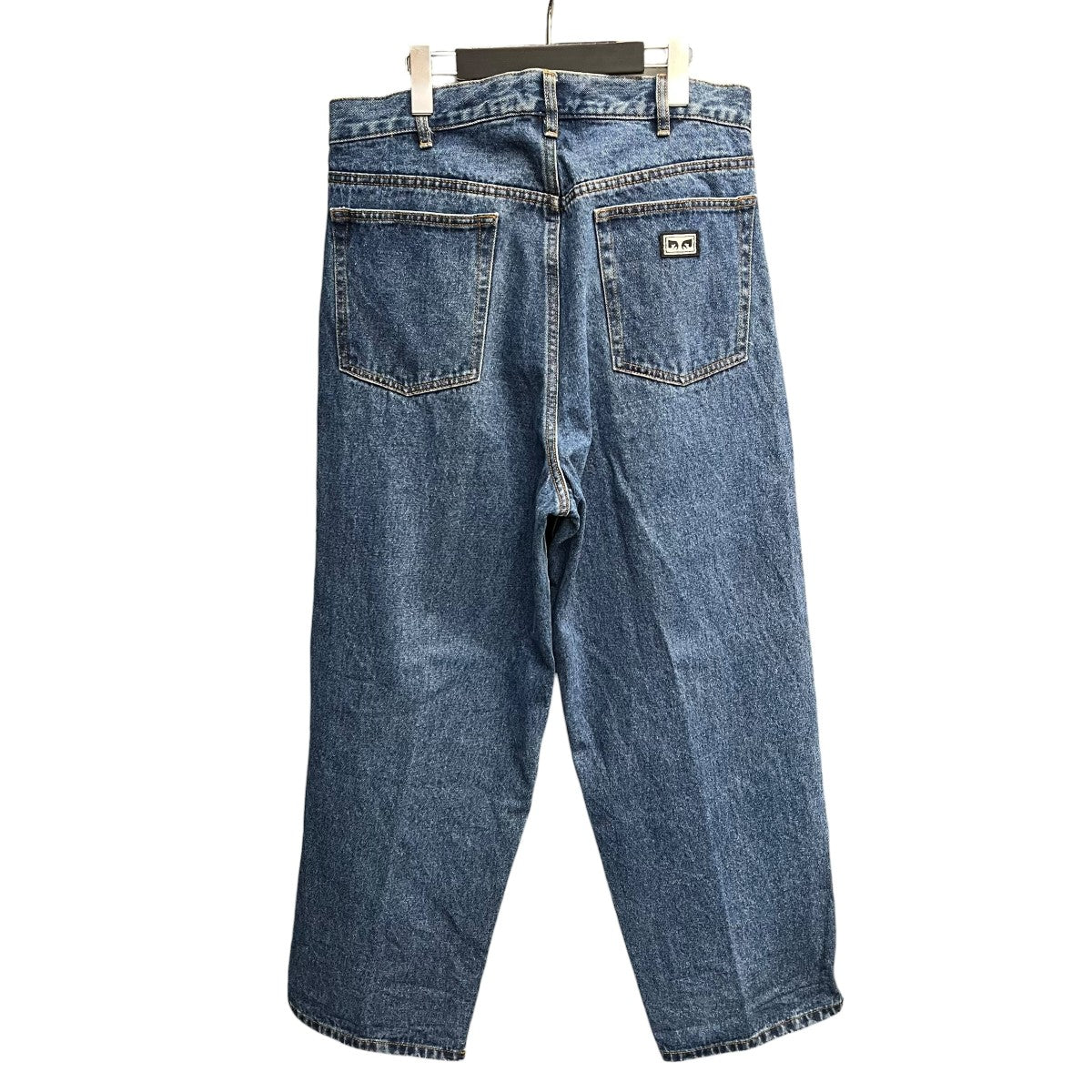OBEY バギーデニムパンツ 古着・中古-2枚目のアイテム画像