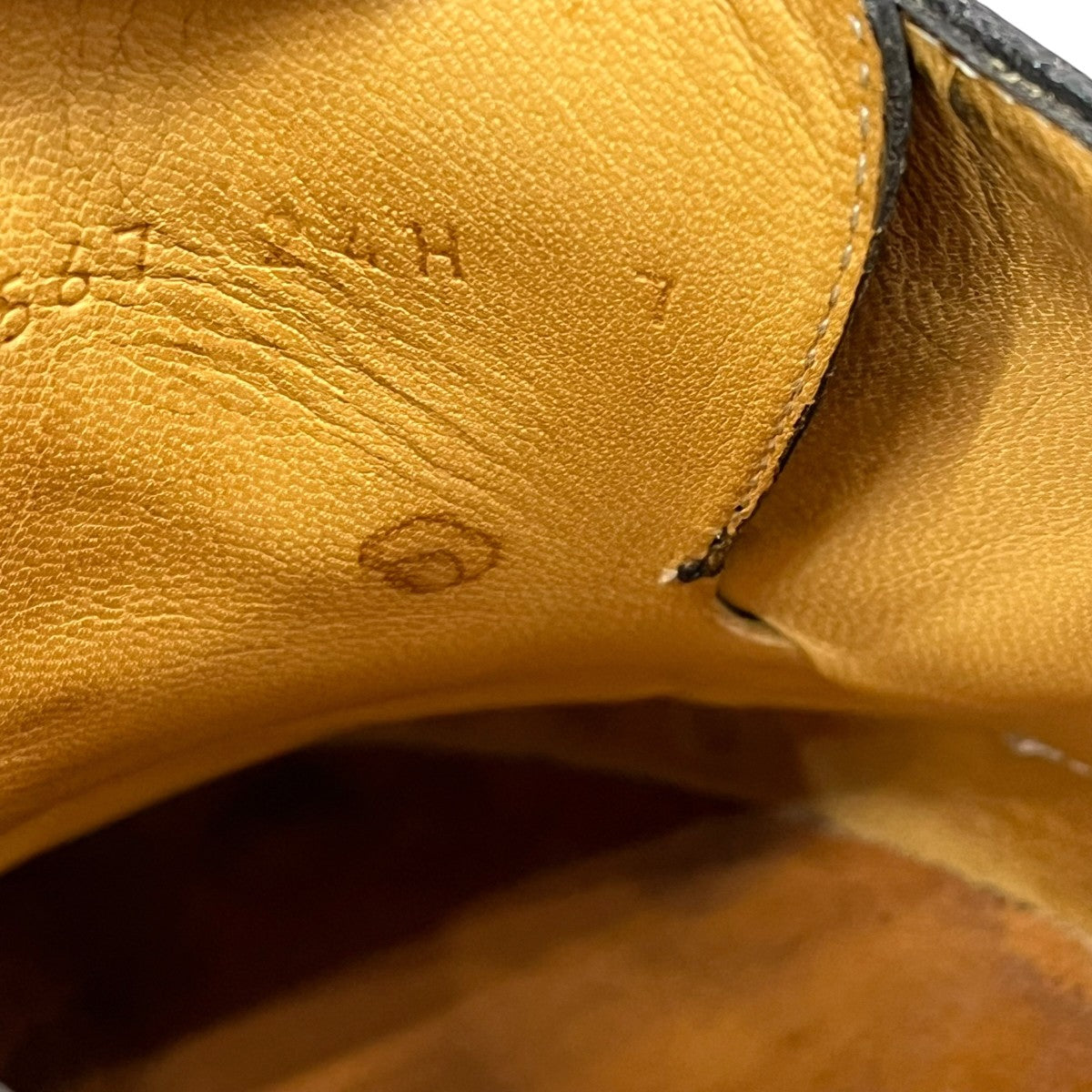 PARABOOT×Engineered Garments CHAMBORD BRIDGEUチップシューズ234647 古着・中古-7枚目のアイテム画像