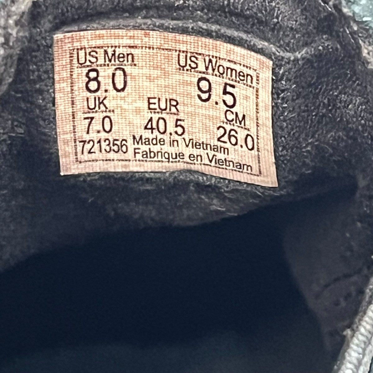 VANS SLIP-ON MID DXハイカットスニーカー721356 古着・中古-7枚目のアイテム画像