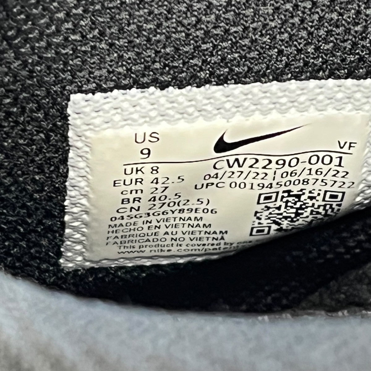 NIKE AIR FORCE 1 HIGH 07ハイカットスニーカーCW2290 001 古着・中古-7枚目のアイテム画像